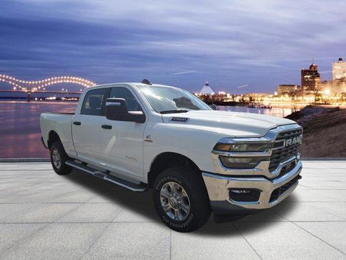 Bright White Clearcoat 2025 RAM 2500 Big Horn Crew Cab 4x4 6'4' Box