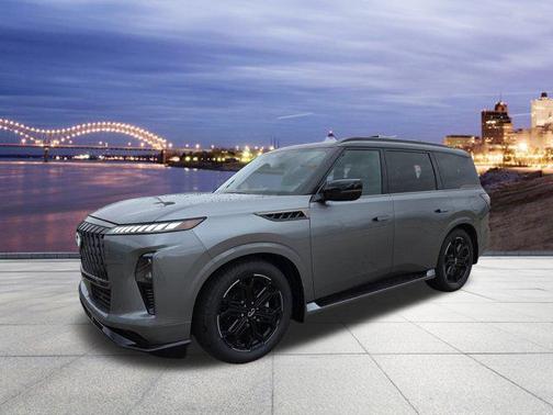 Dynamic Metal/Black Obsidian 2026 INFINITI QX80 SPORT AWD SUV