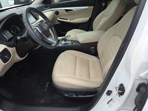 Lunar White 2019 INFINITI QX50 Luxe