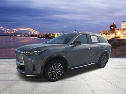 Harbor Gray 2026 INFINITI QX60 LUXE AWD