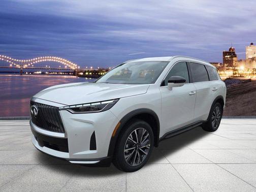 Radiant White 2027 INFINITI QX60 LUXE AWD