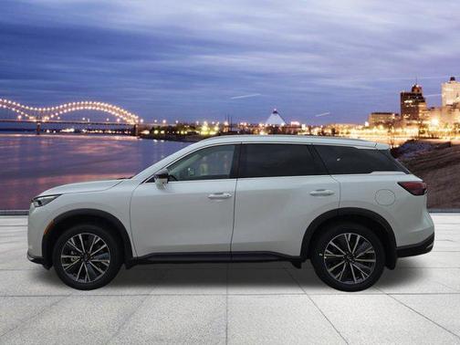 Radiant White 2027 INFINITI QX60 LUXE AWD