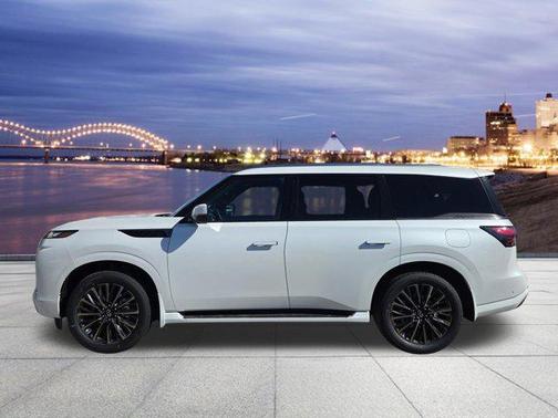 Radiant White 2026 INFINITI QX80 AUTOGRAPH AWD