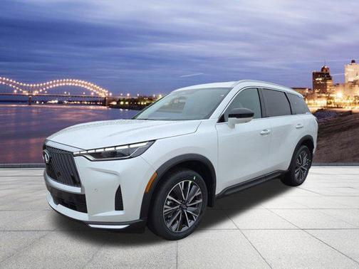 Radiant White 2027 INFINITI QX60 LUXE FWD