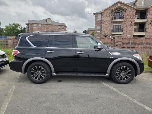 Super Black 2018 Nissan Armada Platinum