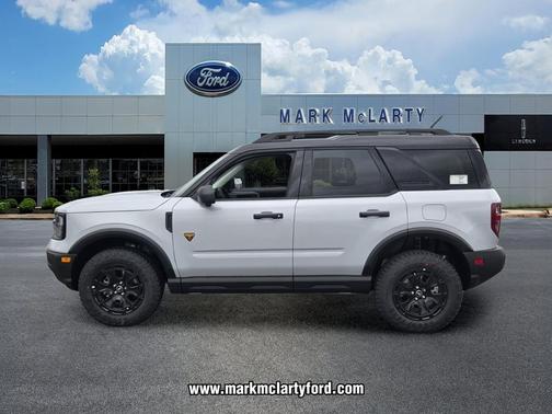 SPACE WHITE METALLIC 2026 Ford Bronco Sport Badlands