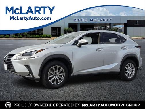 Silver Lining Metallic 2019 Lexus NX 300 F Sport