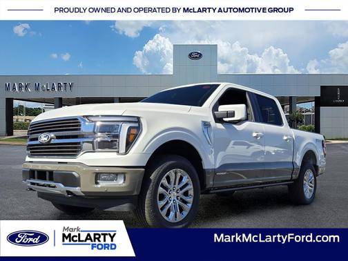 Star White Metallic Tri-Coat 2026 Ford F-150 King Ranch