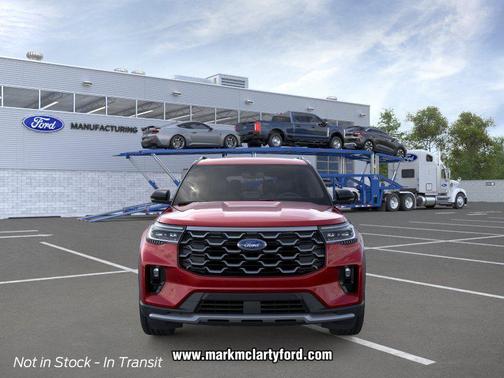 RAPID RED MET TINTED CC 2026 Ford Explorer Platinum