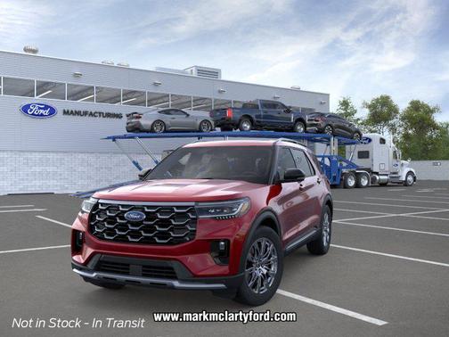 RAPID RED MET TINTED CC 2026 Ford Explorer Platinum