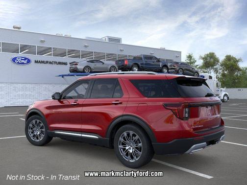 RAPID RED MET TINTED CC 2026 Ford Explorer Platinum