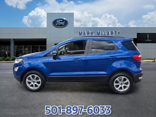 LIGHTNING BLUE METALLIC 2021 Ford EcoSport SE