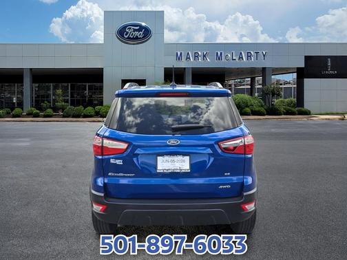 LIGHTNING BLUE METALLIC 2021 Ford EcoSport SE
