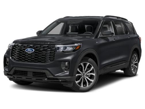 Agate Black Metallic 2026 Ford Explorer ST-Line