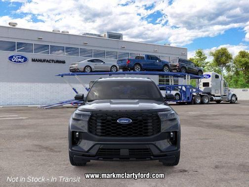 Agate Black Metallic 2026 Ford Explorer ST-Line