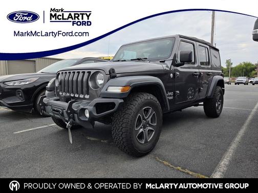 Granite Crystal Metallic Clearcoat 2018 Jeep Wrangler Unlimited Sport