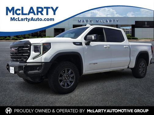 Summit White 2024 GMC Sierra 1500 AT4X