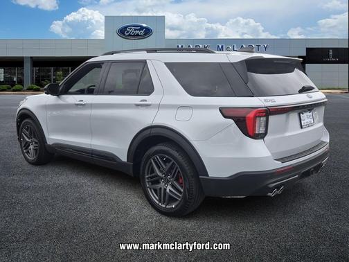 Space White Metallic 2026 Ford Explorer ST