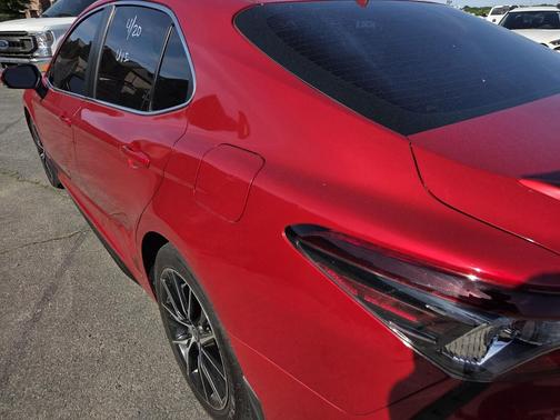 Supersonic Red 2021 Toyota Camry SE