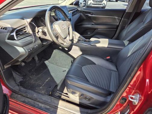 Supersonic Red 2021 Toyota Camry SE