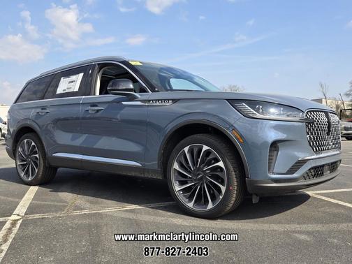 WHISPER BLUE MET CC 2026 Lincoln Aviator Reserve AWD