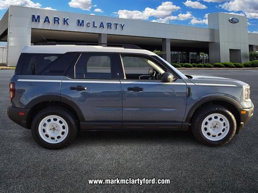 AZURE GRAY METALLIC TRI-COAT 2025 Ford Bronco Sport Heritage