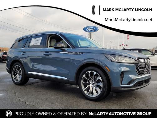 WHISPER BLUE MET CC 2026 Lincoln Aviator Premiere SUV