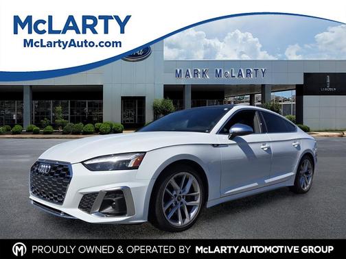 Glacier White Metallic 2021 Audi S5 Premium Plus TFSI quattro Tiptronic
