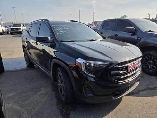 Ebony Twilight Metallic 2021 GMC Terrain SLE