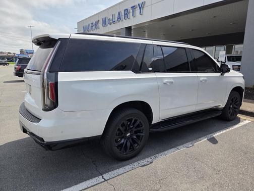 Crystal White Tricoat 2021 Cadillac Escalade ESV Sport