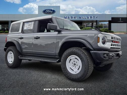 Carbonized Gray Metallic 2026 Ford Bronco Heritage Edition