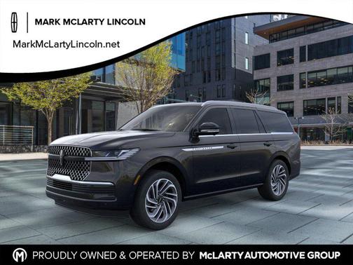 Infinite Black Metallic Clearcoat 2026 Lincoln Navigator Reserve