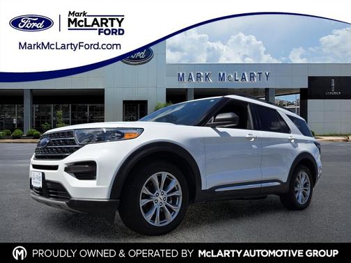 OXFORD WHITE 2020 Ford Explorer XLT