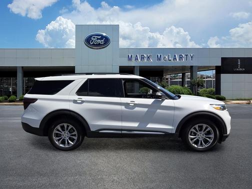 OXFORD WHITE 2020 Ford Explorer XLT