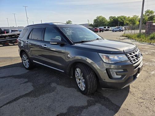 MAGNETIC METALLIC 2017 Ford Explorer Limited