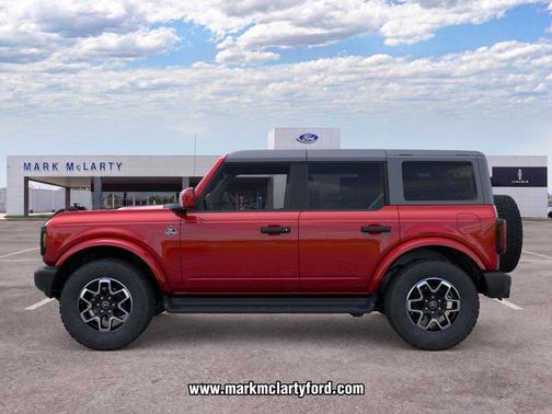 Ruby Red Metallic Tinted Clearcoat 2026 Ford Bronco Outer Banks