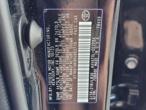 2024 Toyota Camry XSE