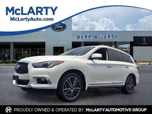 Majestic White 2020 INFINITI QX60 Luxe