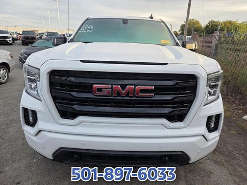 Summit White 2021 GMC Sierra 1500 Elevation