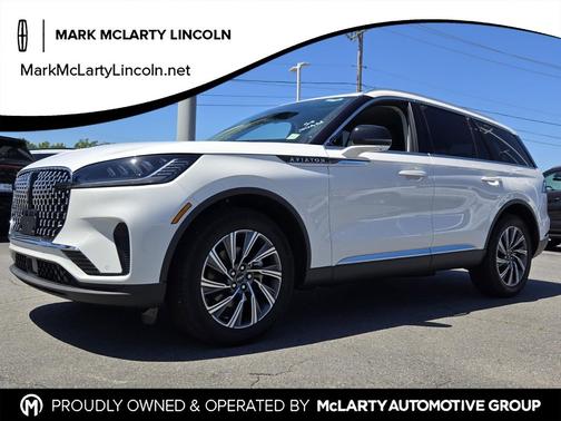 PRISTINE WHITE MET 3C 2026 Lincoln Aviator Premiere