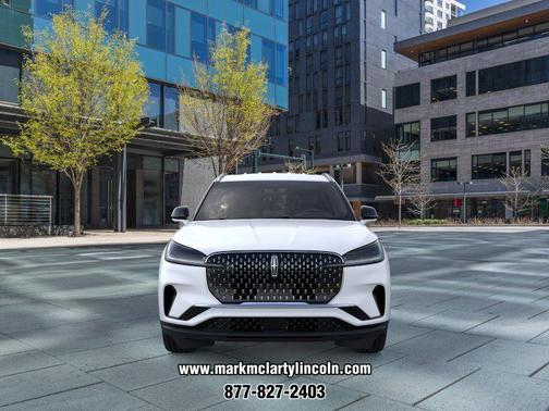 PRISTINE WHITE MET 3C 2026 Lincoln Aviator Premiere