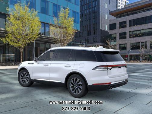 PRISTINE WHITE MET 3C 2026 Lincoln Aviator Premiere