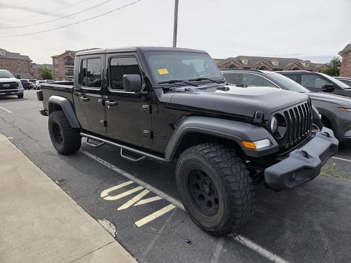 Black Clearcoat 2020 Jeep Gladiator Sport S