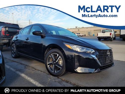 Super Black 2024 Nissan Sentra SV Sedan