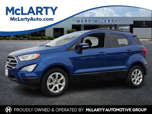 LIGHTNING BLUE METALLIC 2019 Ford EcoSport SE
