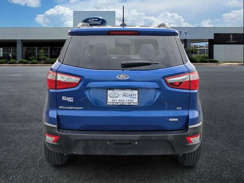 LIGHTNING BLUE METALLIC 2019 Ford EcoSport SE