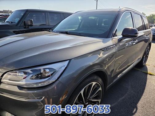 Asher Gray Metallic Clearcoat 2024 Lincoln Aviator Reserve AWD