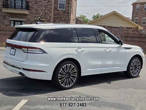 PRISTINE WHITE MET 3C 2026 Lincoln Aviator Black Label AWD