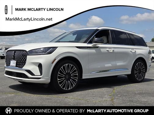 PRISTINE WHITE MET 3C 2026 Lincoln Aviator Black Label AWD