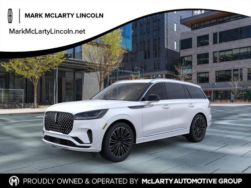 PRISTINE WHITE MET 3C 2026 Lincoln Aviator Black Label AWD